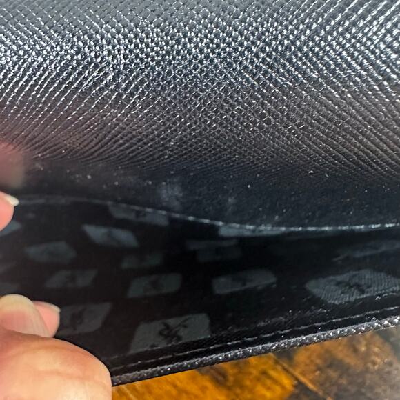 Yves Saint Laurent YSL Logo Vintage Leather Clutch - Picture 14 of 14